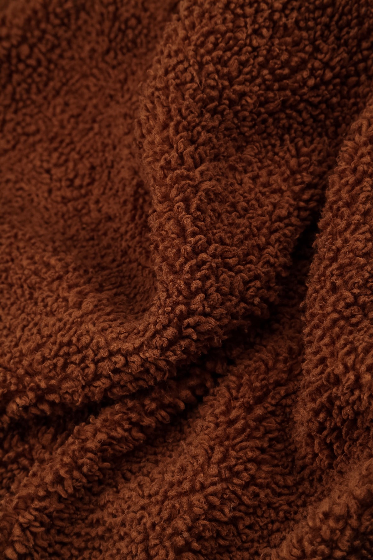 Aged Copper Teddy Cotton Jumper 5