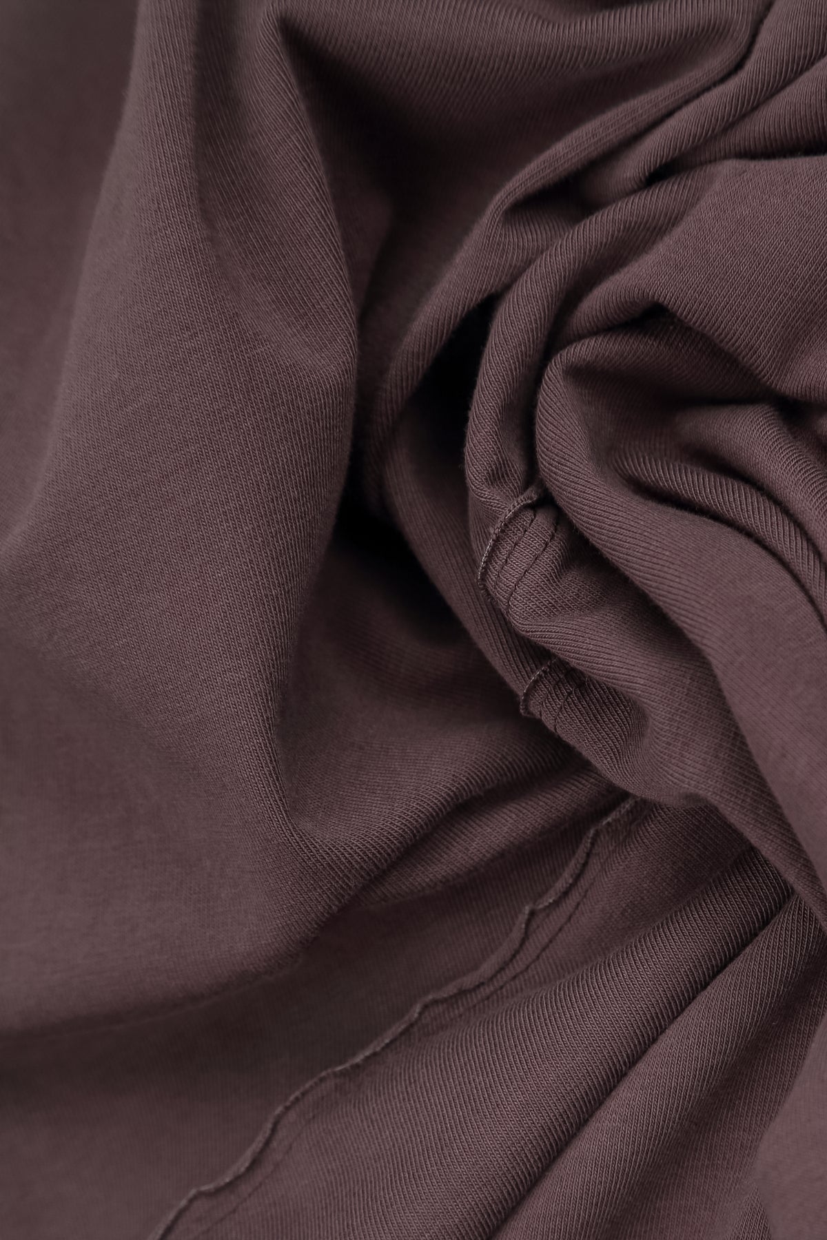 Asymmetric Flared Truffle Brown Cotton Dress