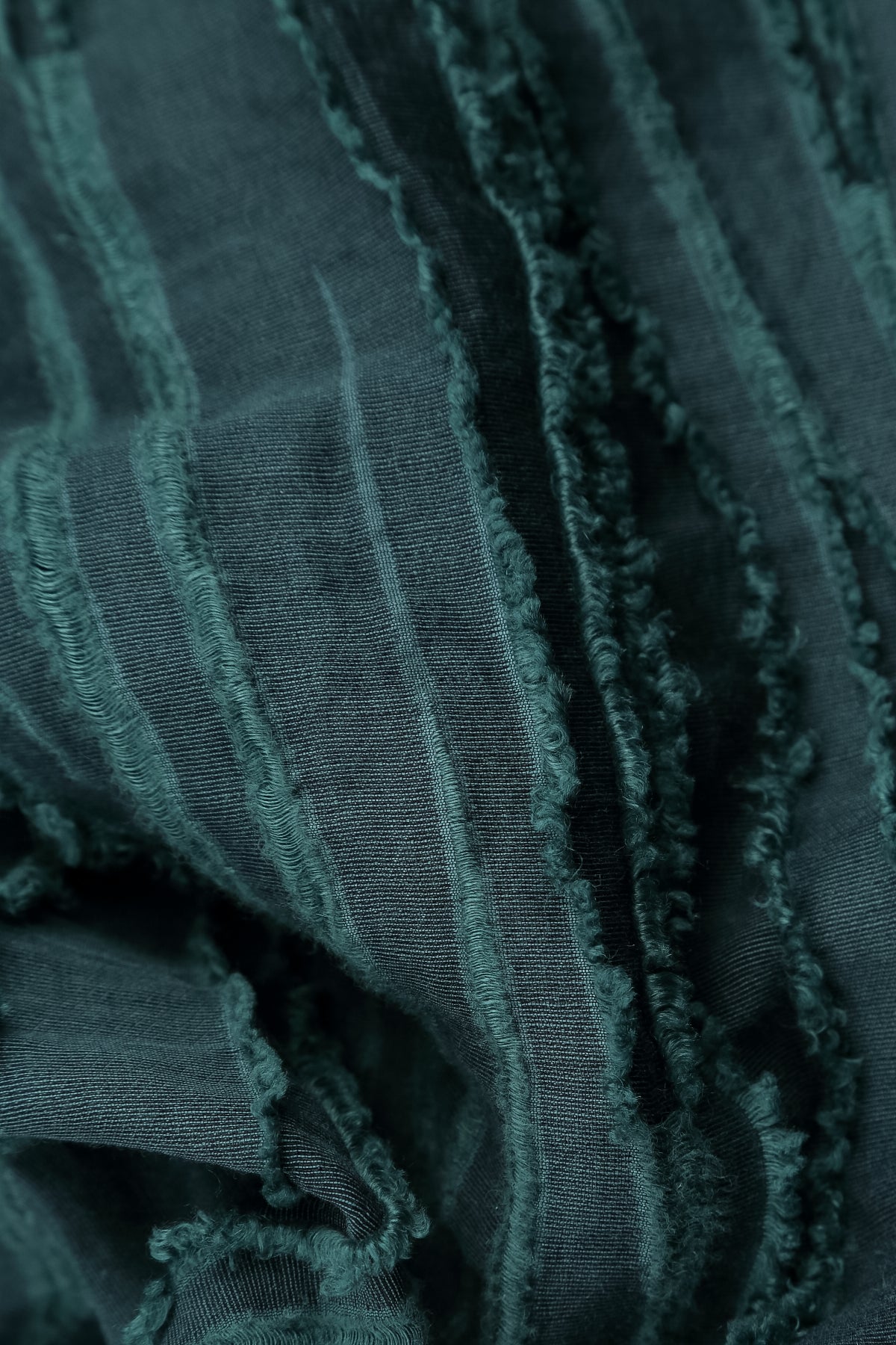 Balloon Deep Turquoise Fray Weave Dress 5