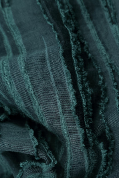 Balloon Deep Turquoise Fray Weave Dress 5
