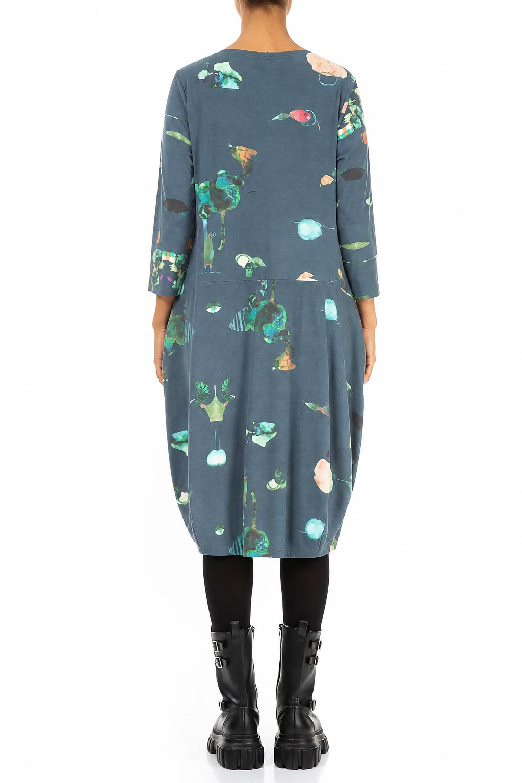 Balloon Fairy-Tale Cotton Dress 2