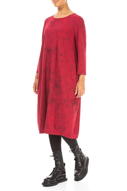 Balloon Ruby Marble Cotton Dress 3