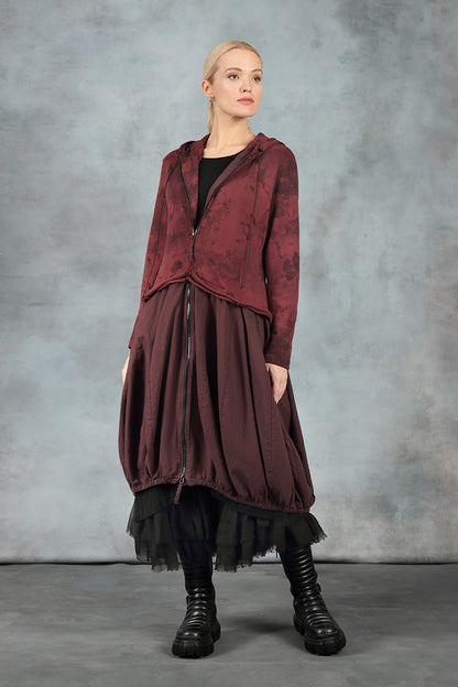 Black Silk Viscose Shift Dress 6