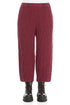 Bubble Ruby Textured Linen Trousers 1