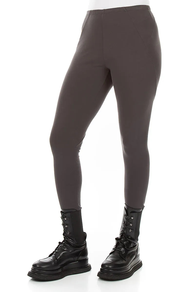 Charcoal Cotton Leggings 3