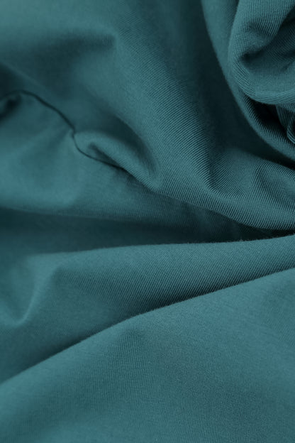 Deep Turquoise Cotton Leggings 4