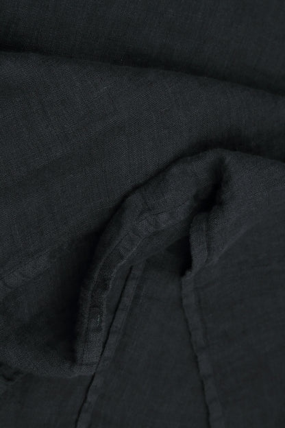 Graphite Gauze Linen Overlay Jacket 6