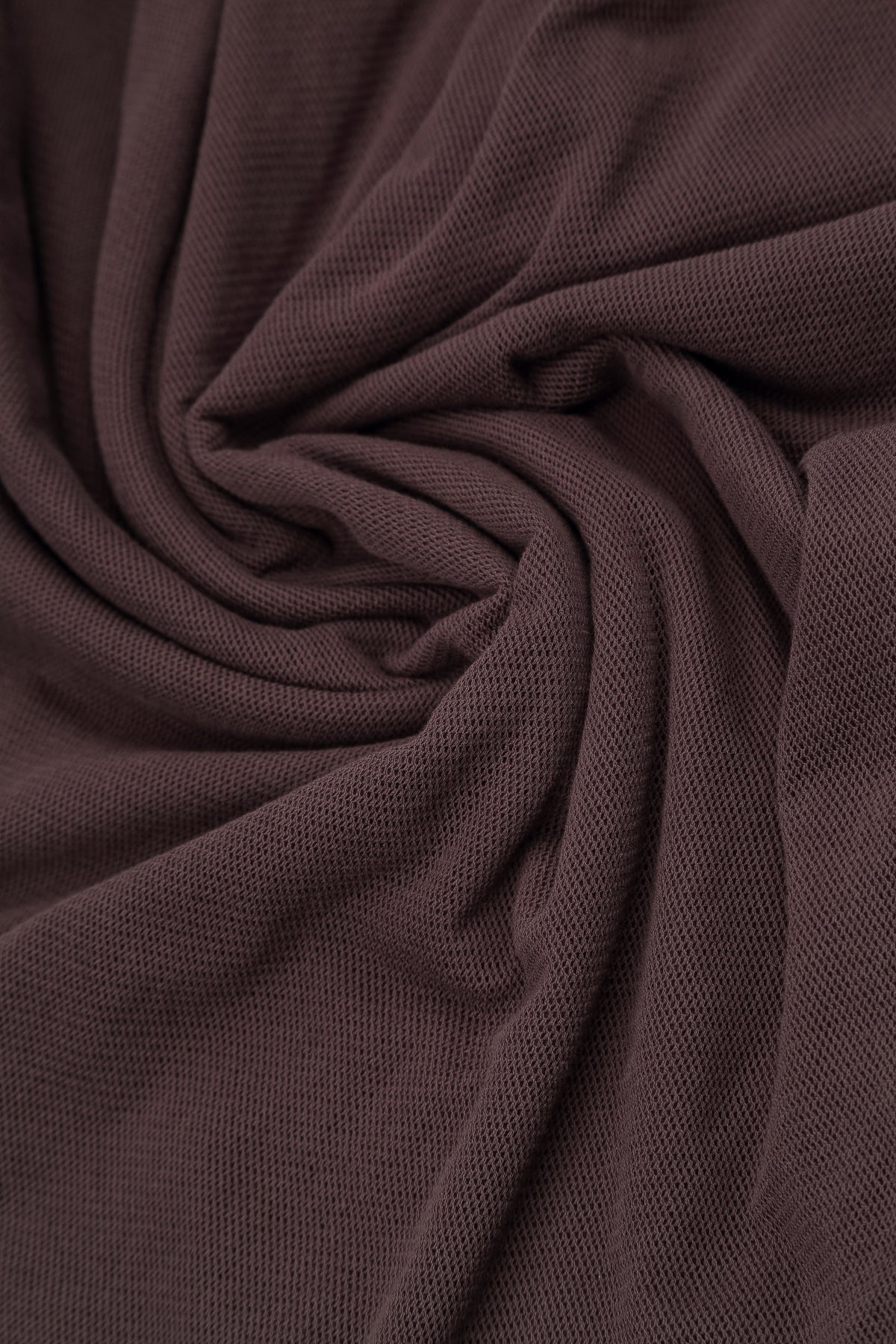Layered Truffle Brown Mesh Cotton Top 5