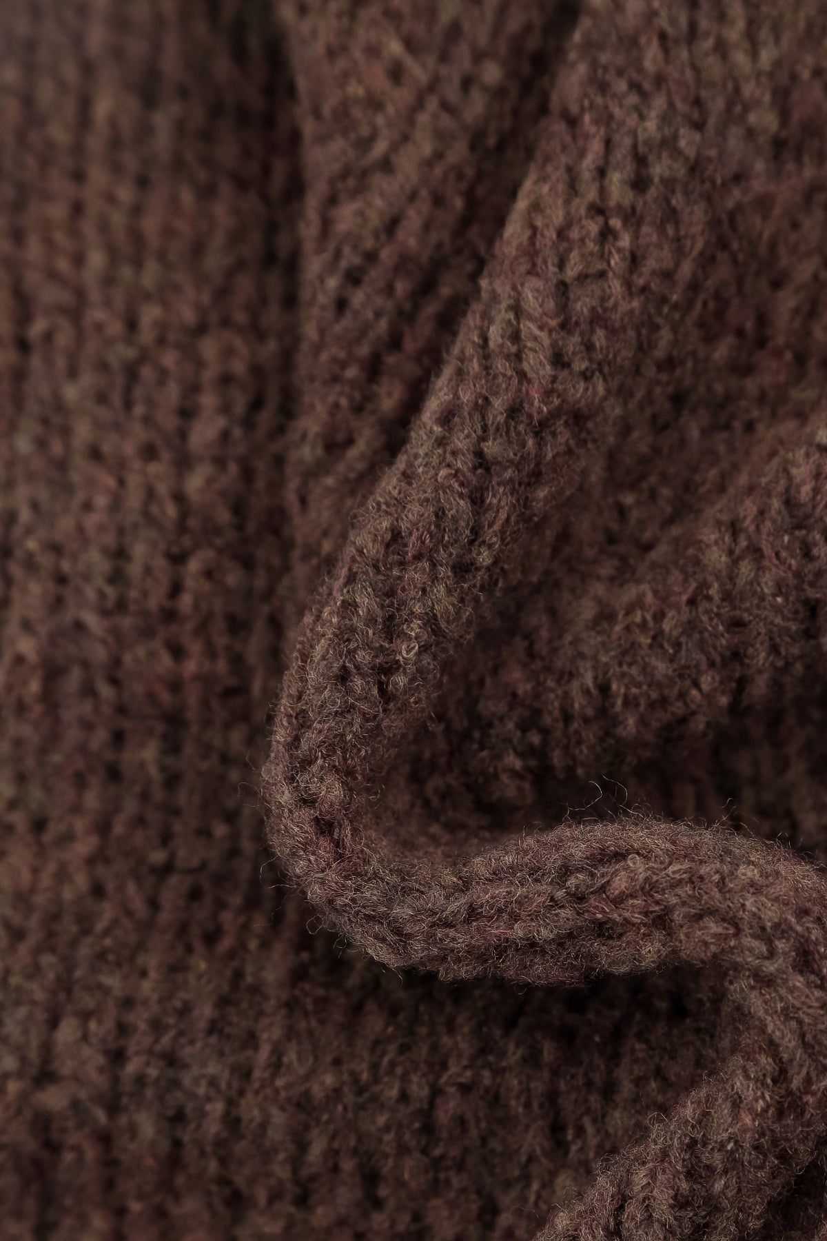 Longer Back Brown Wool Cardigan 6