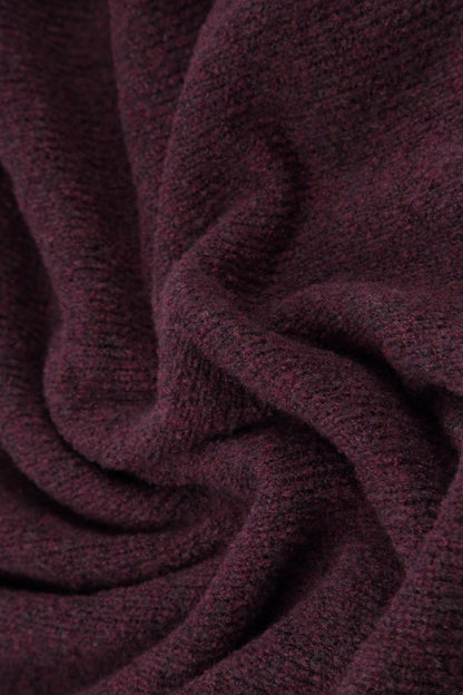 Loose Boxy Mulberry Wool Cardigan 5