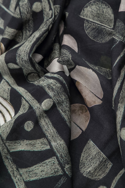 Moonlight Silk Cotton Scarf 8