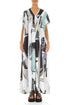 Romantic Tumbled Stone Linen Dress 1