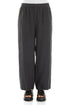 Straight Graphite Linen Trousers 1