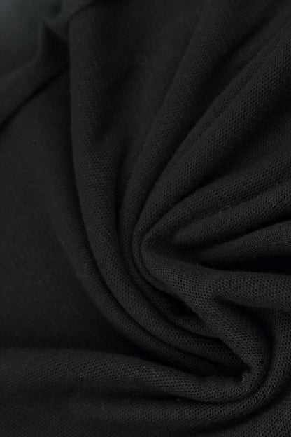 Double Layer Black Mesh Soft Cotton Top 5