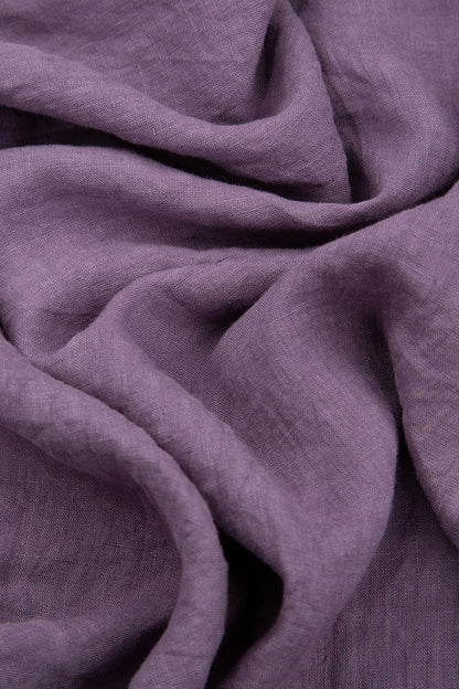 Tuck Ends Amethyst Linen Trousers 5