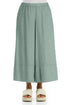 Wide Leg Cuffs Sage Linen Culottes 1